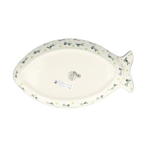 Półmisek ryba dł. 33,5 cm Ceramika Artystyczna Bolesławiec E23 dek2414X