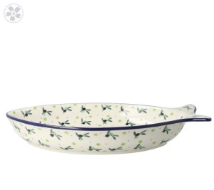 Półmisek ryba dł. 33,5 cm Ceramika Artystyczna Bolesławiec E23 dek2414X