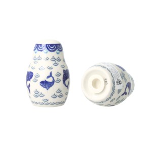 Solniczka i pieprzniczka Ceramika Artystyczna Bolesławiec komplet S131 dek2372X