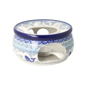 Podgrzewacz do czajnika Ø 15 cm Ceramika Artystyczna Bolesławiec 063 dek2372X