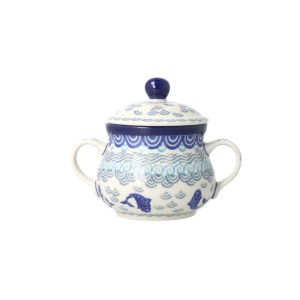 Cukiernica uszka V 0,2 L Ceramika Artystyczna Bolesławiec C035 dek2372X