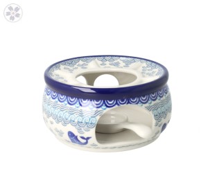 Podgrzewacz do czajnika Ø 15 cm Ceramika Artystyczna Bolesławiec 063 dek2372X