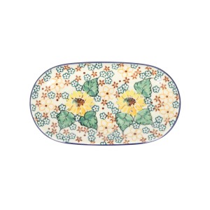 Solniczka i pieprzniczka Ceramika Artystyczna Bolesławiec komplet S131 dekU4742