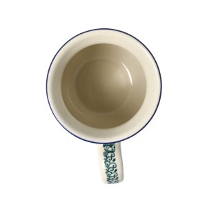 Kubek czeski duży V 0,45 L Ceramika Artystyczna Bolesławiec K073 dek2638X