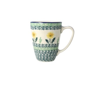 Kubek do herbaty V 0,3 L Ceramika Artystyczna Bolesławiec D05 dek2638X