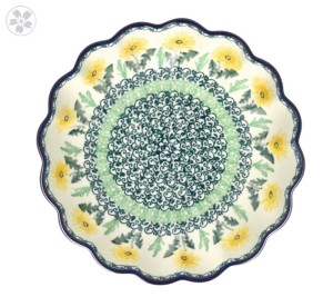 Miska falbanka Ø 19,5 cm Ceramika Artystyczna Bolesławiec M249 dek2638X