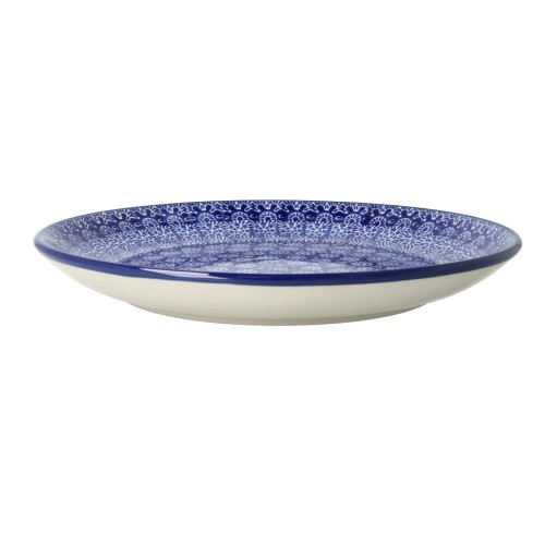 Talerz Ceramika Artystyczna Bolesławiec płaski obiadowy Ø 24 cm T266 dek0884X