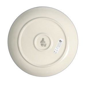 Talerz Ceramika Artystyczna Bolesławiec płaski obiadowy Ø 24 cm T266 dek0884X