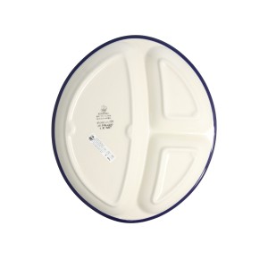 Talerz dzielony Ceramika Artystyczna Bolesławiec 485 dek2414X