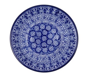 Filiżanka i spodek do kawy V 0,2 L Ceramika Artystyczna Bolesławiec F768K dek884X