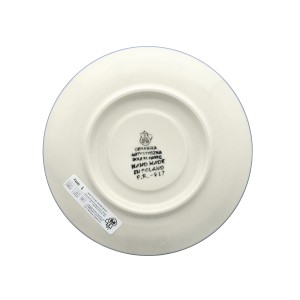 Filiżanka i spodek do kawy V 0,2 L Ceramika Artystyczna Bolesławiec F768K dek1975X