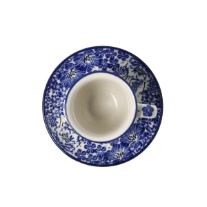 Filiżanka i spodek espresso V 0,06 L Ceramika Artystyczna Bolesławiec B10 dek1975X