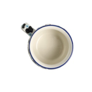 Kubek czeski Ceramika Bolesławiec V 0,42 L GU910DEK1399A Krówka