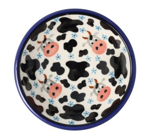 Miska dla psa/kota V 0,25 L GU1251DEK1399A Krówka