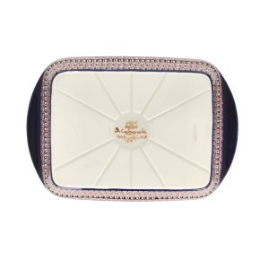 Półmisek do zapiekania Bolesławiec GU1445DEK149Art