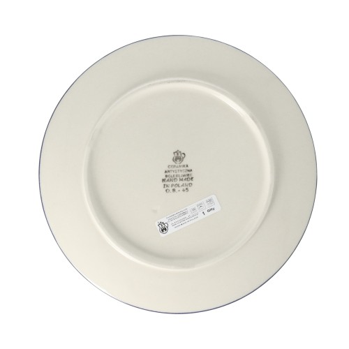 Talerz Ceramika Artystyczna Bolesławiec tost Ø 21,5 cm C23 dek2999X