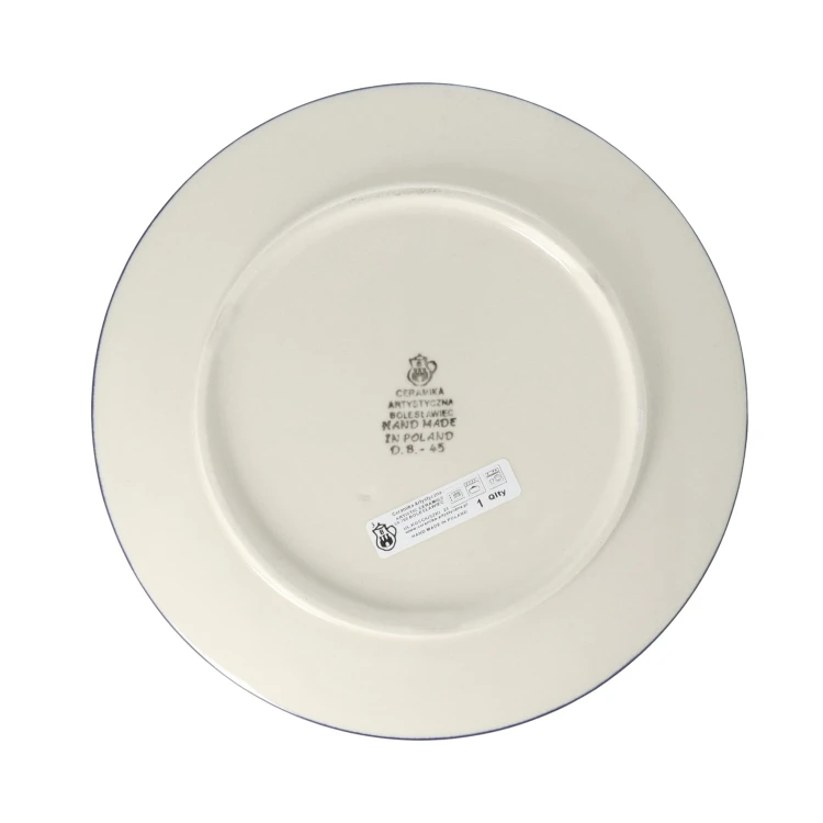 Talerz Ceramika Artystyczna Bolesławiec tost Ø 21,5 cm C23 dek2999X