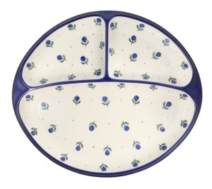 Talerz dzielony Ceramika Artystyczna Bolesławiec 485 dek135X