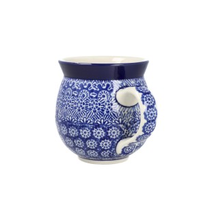 Kubek czeski V 0,35 L Ceramika Artystyczna Bolesławiec K070 dek884X