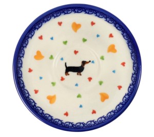 Filiżanka i spodek V 0,2 L Jamnik Galia Bolesławiec