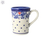 Mug Venus V 0,2 L Walentynki Bolesławiec Pottery Galia