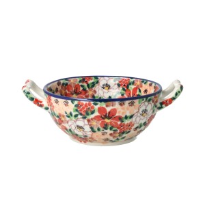 Komplet do fondue C62 Ceramika Artystyczna Bolesławiec dekU5004