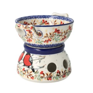 Komplet do fondue C62 Ceramika Artystyczna Bolesławiec dekU4908