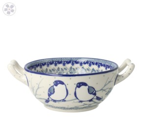 Miska fondue Ceramika Artystyczna Bolesławiec C61 dekU4830