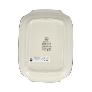 Maselnica Ceramika Artystyczna Bolesławiec kostka masła M295 dek1975X