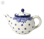 Tea pot V 1,2 L C060dek1975X Bolesławiec Pottery