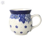 Mug V 0,45 L K073dek1975X Bolesławiec Pottery