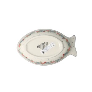 Półmisek ryba dł. 19,5 cm Ceramika Artystyczna Bolesławiec E24 dek1535X