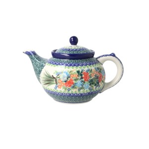 Czajnik Ceramika Artystyczna Bolesławiec do kawy V 1,2 L C060 dekU3195