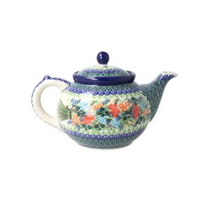 Czajnik Ceramika Artystyczna Bolesławiec do kawy V 1,2 L C060 dekU3195