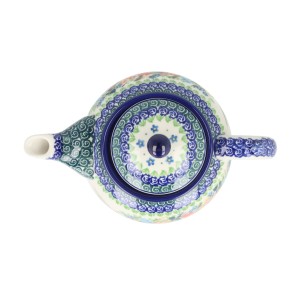 Czajnik Ceramika Artystyczna Bolesławiec do kawy V 1,2 L C060 dekU3195