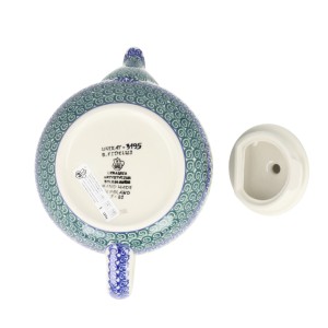 Czajnik Ceramika Artystyczna Bolesławiec do kawy V 1,2 L C060 dekU3195