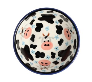 Miska Ceramika Bolesławiec V 0,2 L GU1953ADEK1399A Krówka