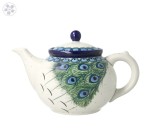 Tea pot V 1,2 L C060dek2127X Bolesławiec Pottery