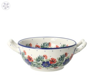 Miska fondue Ceramika Artystyczna Bolesławiec C61 dek1535X