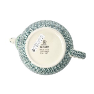 Czajnik do kawy V 1,2 L Ceramika Artystyczna Bolesławiec C060 dek2638X