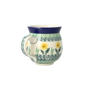 Kubek czeski V 0,35 L Ceramika Artystyczna Bolesławiec K070 dek2638X