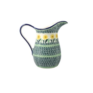 Dzbanek na wodę V 1,3 L Ceramika Artystyczna Bolesławiec B35 dek2638X