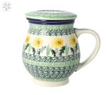 Mug V 0,4 L C47dek2638X Bolesławiec Pottery