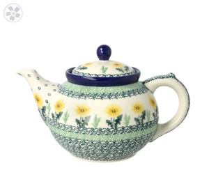 Czajnik do kawy V 1,2 L Ceramika Artystyczna Bolesławiec C060 dek2638X