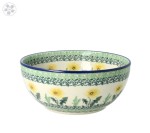 Bowl 16cm h7 C38 dek2638X Bolesławiec Pottery