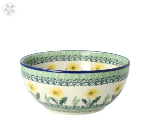 Miska na płatki Ceramika Artystyczna Bolesławiec C38 dek2638X