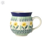 Mug V 0,35 L K070dek2638X Bolesławiec Pottery