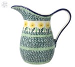 Pitcher V 1,3 L B35dek2638X Bolesławiec Pottery