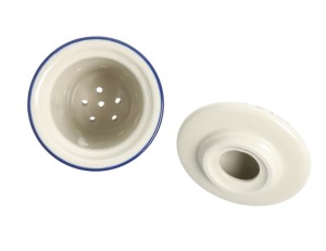 Czajnik Ceramika Artystyczna Bolesławiec do herbaty Sitko V 0,9 L E22 dek2638X