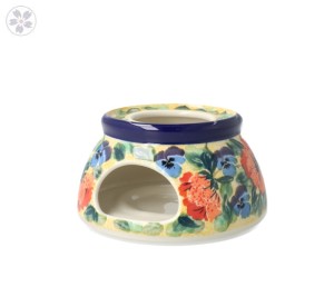 Komplet do fondue C62 Ceramika Artystyczna Bolesławiec dekU4704